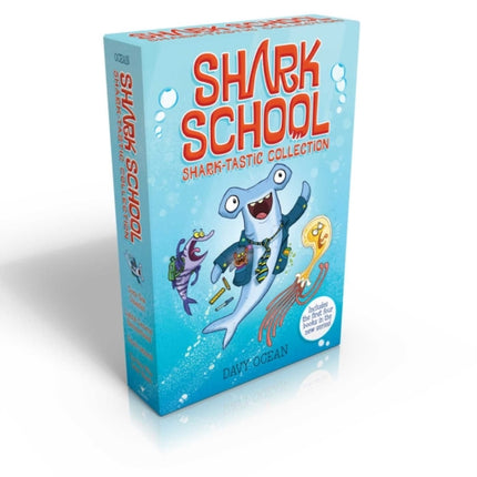 Shark School Shark-Tastic Collection Books 1-4 (Boxed Set): Deep-Sea Disaster; Lights! Camera! Hammerhead!; Squid-Napped!; The Boy Who Cried Shark