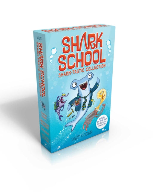 Shark School Shark-Tastic Collection Books 1-4 (Boxed Set): Deep-Sea Disaster; Lights! Camera! Hammerhead!; Squid-Napped!; The Boy Who Cried Shark