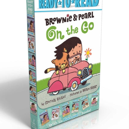 Brownie & Pearl on the Go (Boxed Set): Brownie & Pearl Hit the Hay; Brownie & Pearl See the Sights; Brownie & Pearl Get Dolled Up; Brownie & Pearl Step Out; Brownie & Pearl Grab a Bite; Brownie & Pearl Go for a Spin