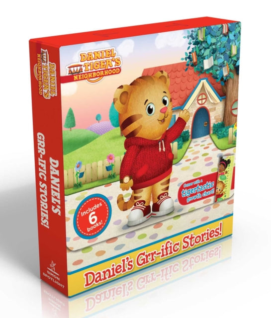 Daniel's Grr-Ific Stories! (Comes with a Tigertastic Growth Chart!) (Boxed Set): Welcome to the Neighborhood!; Daniel Goes to School; Goodnight, Daniel Tiger; Daniel Visits the Doctor; Daniel's First Sleepover; The Baby Is Here!