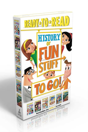 History of Fun Stuff to Go! (Boxed Set): The Deep Dish on Pizza!; The Scoop on Ice Cream!; The Tricks and Treats of Halloween!; The Sweet Story of Hot Chocolate!; The High Score and Lowdown on Video Games!; The Explosive Story of Fireworks!