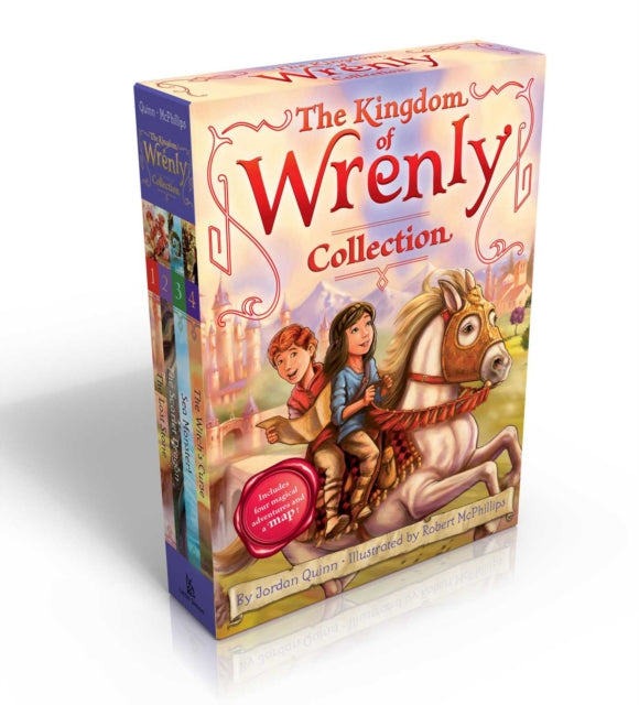 The Kingdom of Wrenly Collection (Includes Four Magical Adventures and a Map!) (Boxed Set): The Lost Stone; The Scarlet Dragon; Sea Monster!; The Witch's Curse