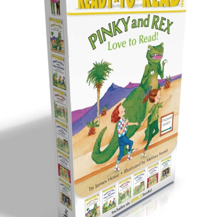 Pinky and Rex Love to Read! (Boxed Set): Pinky and Rex; Pinky and Rex and the Mean Old Witch; Pinky and Rex and the Bully; Pinky and Rex and the New Neighbors; Pinky and Rex and the School Play; Pinky and Rex and the Spelling Bee