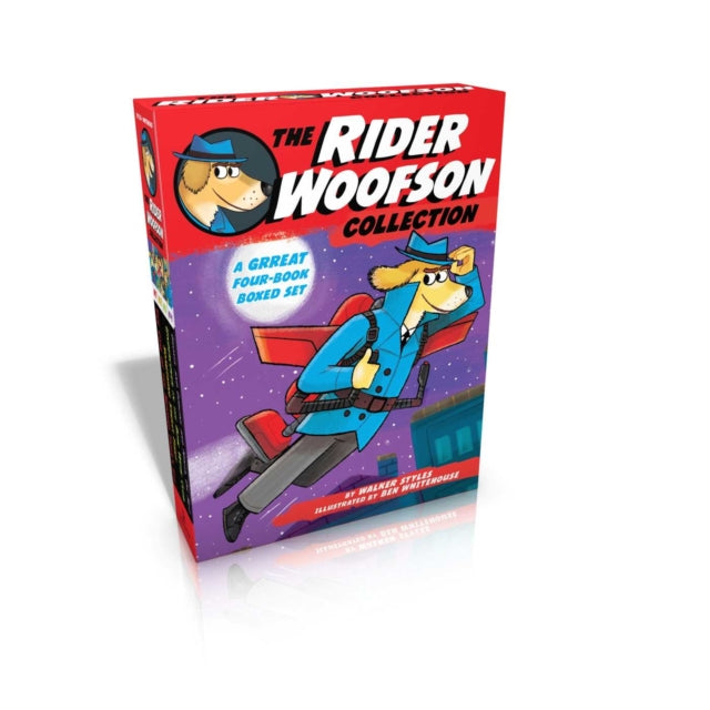 The Rider Woofson Collection (Boxed Set): The Case of the Missing Tiger's Eye; Something Smells Fishy; Undercover in the Bow-Wow Club; Ghosts and Goblins and Ninja, Oh My!