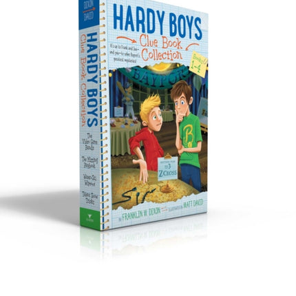 Hardy Boys Clue Book Collection Books 1-4 (Boxed Set): The Video Game Bandit; The Missing Playbook; Water-Ski Wipeout; Talent Show Tricks