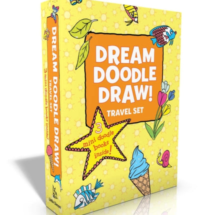 Dream Doodle Draw! Travel Set (Boxed Set): Birds & Bugs; Sea Creatures; Fun in the Sun