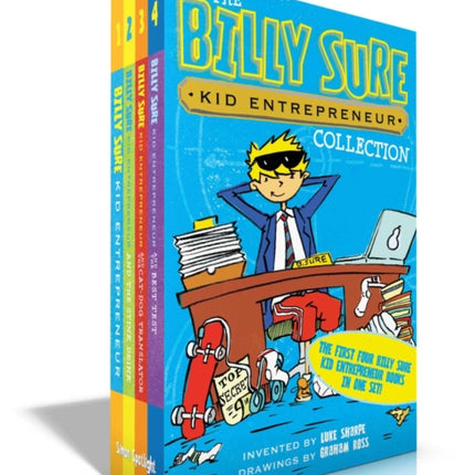 The Billy Sure Kid Entrepreneur Collection (Boxed Set): Billy Sure Kid Entrepreneur; Billy Sure Kid Entrepreneur and the Stink Spectacular; Billy Sure Kid Entrepreneur and the Cat-Dog Translator; Billy Sure Kid Entrepreneur and the Best Tes