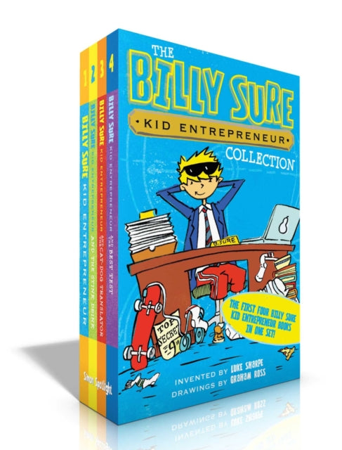 The Billy Sure Kid Entrepreneur Collection (Boxed Set): Billy Sure Kid Entrepreneur; Billy Sure Kid Entrepreneur and the Stink Spectacular; Billy Sure Kid Entrepreneur and the Cat-Dog Translator; Billy Sure Kid Entrepreneur and the Best Tes