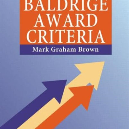 The Pocket Guide to the Baldrige Award Criteria (5-Pack)