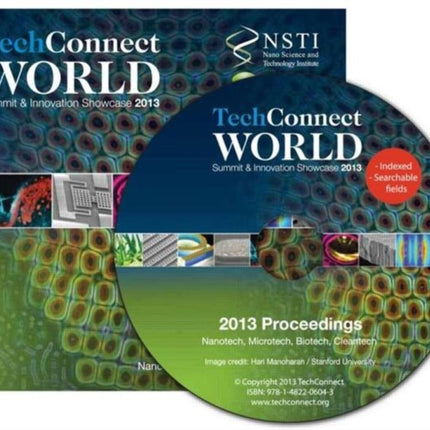 Tech Connect World 2013 Proceedings