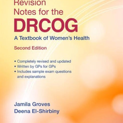 Revision Notes for the DRCOG