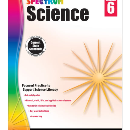 Spectrum Science Grade 6