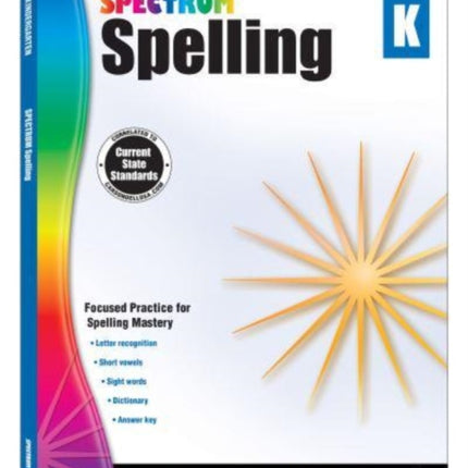 Spectrum Spelling, Grade K