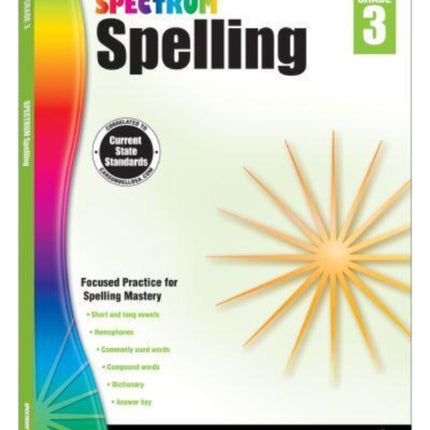 Spectrum Spelling, Grade 3