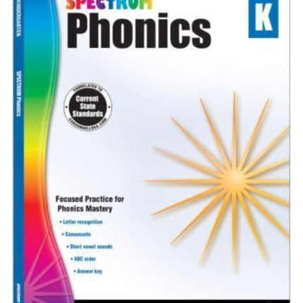 Spectrum Phonics, Grade K