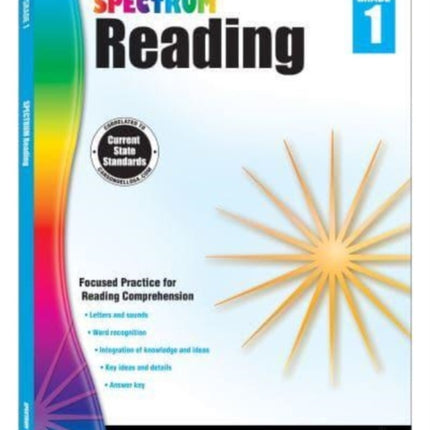 Spectrum Reading Workbook, Grade 1