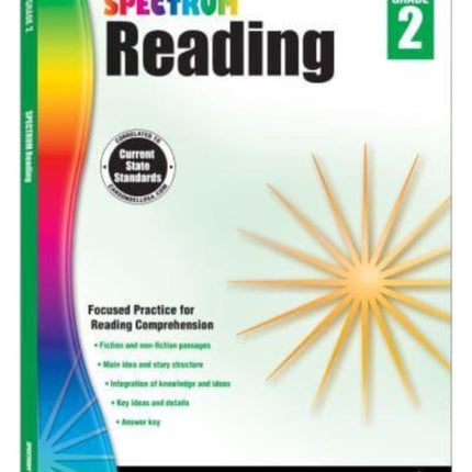 Spectrum Reading Workbook, Grade 2