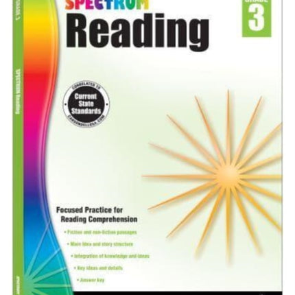 Spectrum Reading Workbook, Grade 3