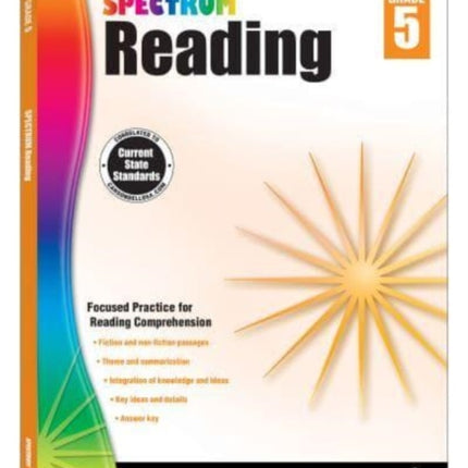 Spectrum Reading Workbook, Grade 5