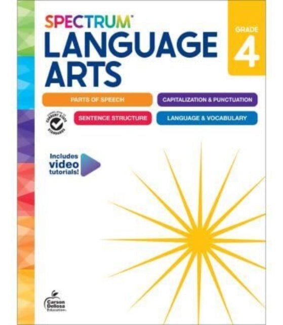 Spectrum Language Arts Workbook Grade 4