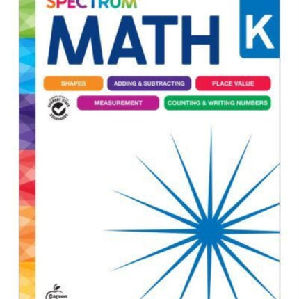 Spectrum Math Workbook Grade K