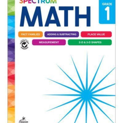 Spectrum Math Workbook Grade 1