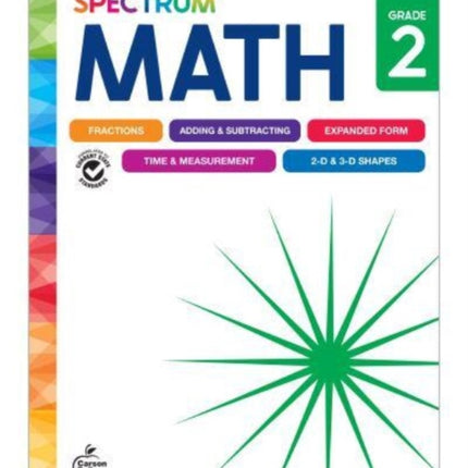 Spectrum Math Workbook Grade 2