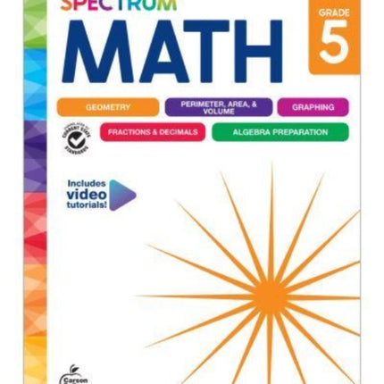 Spectrum Math Workbook Grade 5