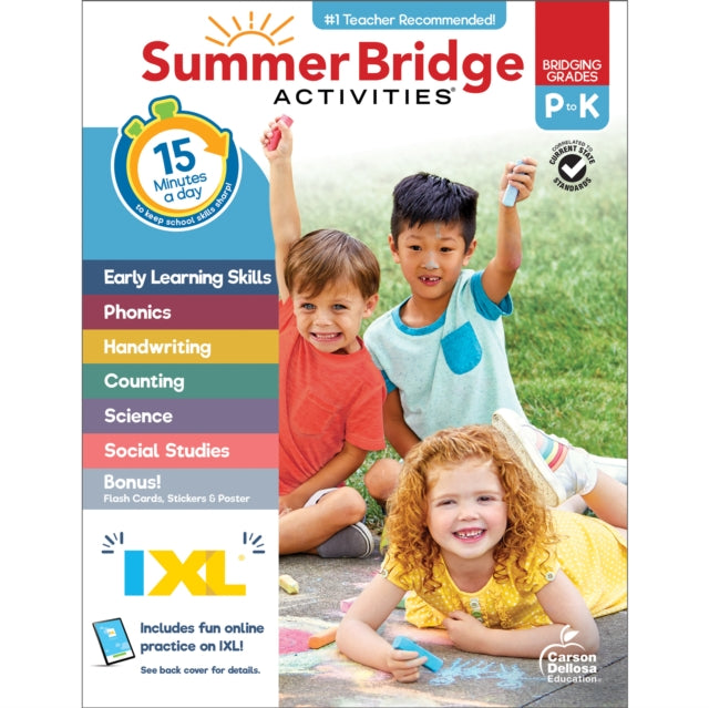 Summer Bridge Activities Grades Pk  K
