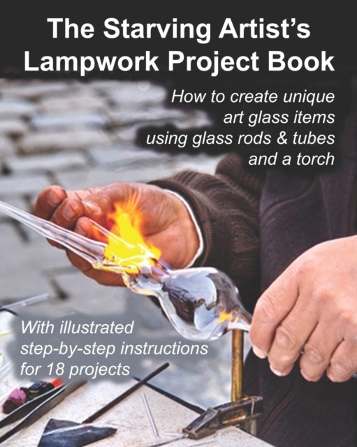 The Starving Artists Lampwork Project Book How to create unique art glass items using glass rods  tubes and a torch