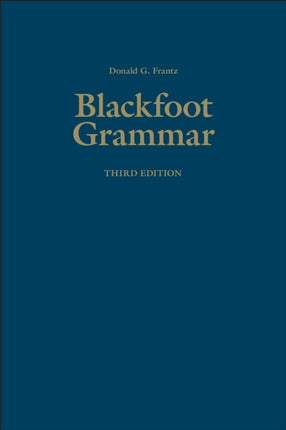 Blackfoot Grammar