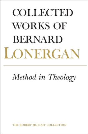 Method in Theology  Volume 14