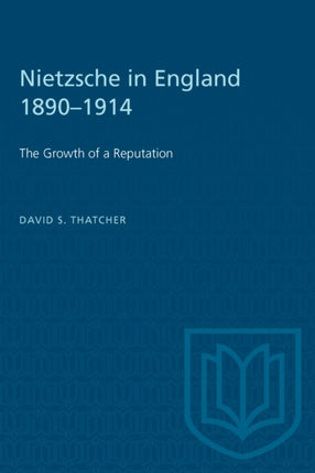 Nietzsche in England 18901914