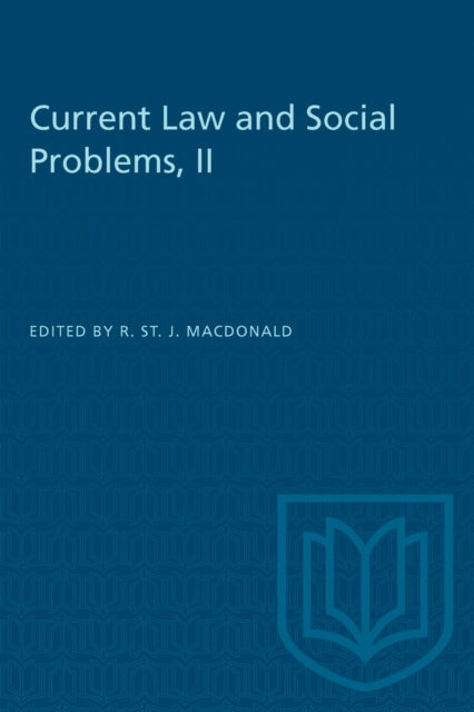 Current Law and Social Problems II