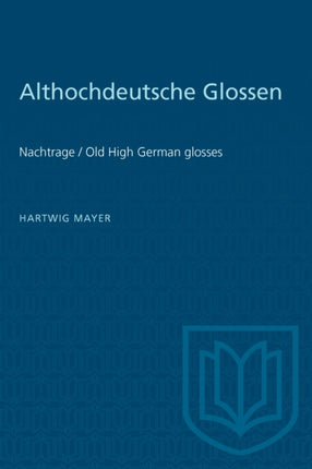 Althochdeutsche Glossen