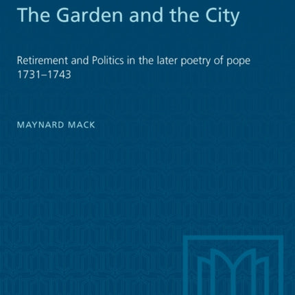 The Garden and the City