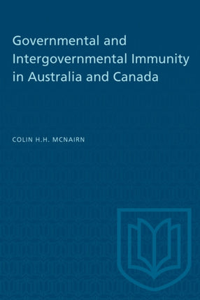 Governmental and Intergovernmental Immunity in