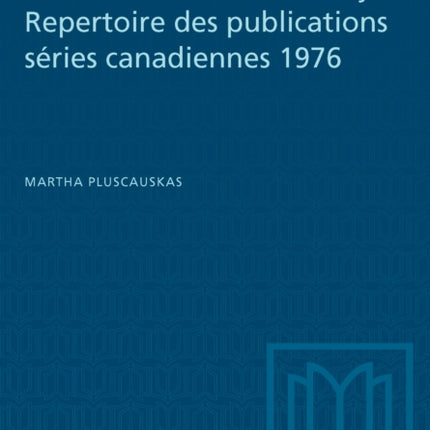 Canadian Serials Directory  Repertoire des