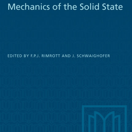 Mechanics of the Solid State