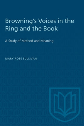 Brownings Voices in the Ring and the Book