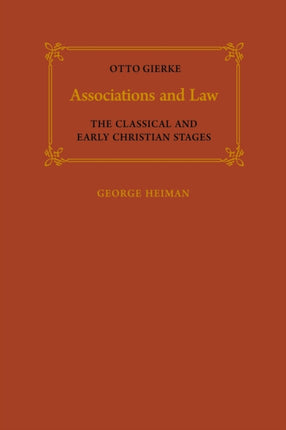 Associations and Law