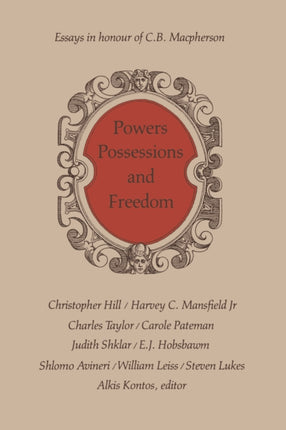 Powers Possessions and Freedom