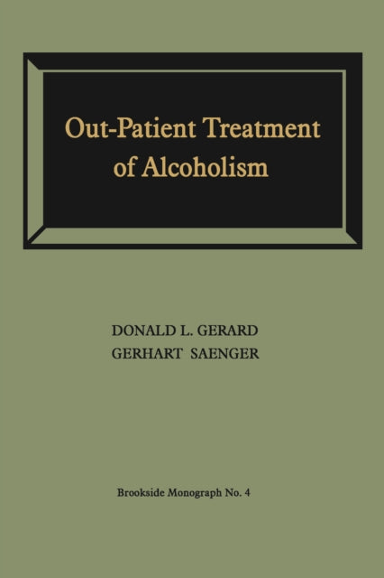 OutPatient Treatment of Alcoholism