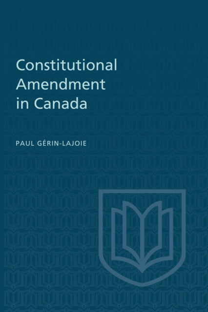 Constitutional Amendment in Canada