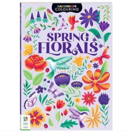 Kaleidoscope Colouring Spring Florals