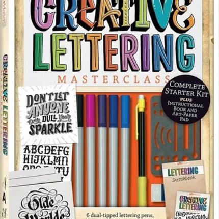 Art Maker Creative Lettering Masterclass Kit