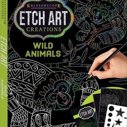 Kaleidoscope Etch Art Creations: Wild Animals