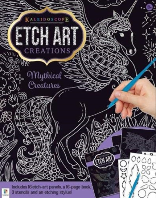 Kaleidoscope Etch Art Creations: Mythical Creatures