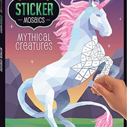 Kaleidoscope Sticker Mosaics: Mythical Creatures