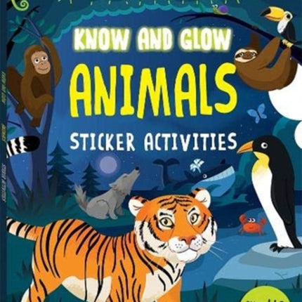 Know and Glow: Animals Sticker Activities